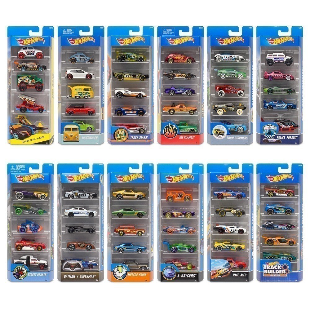 Amazon.com: Truck Stoppers Gift Pack HOT WHEELS 2000 Mattel 1/64 scale 5  total cars : Toys & Games