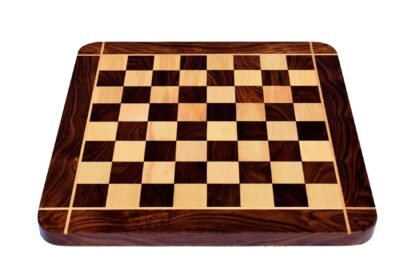 Cross Corner Series Chess Board Canadian Maple & Sheesham Wood