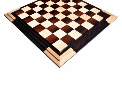 The Emperors Field Chess Board Canadian Maple & Rosewood