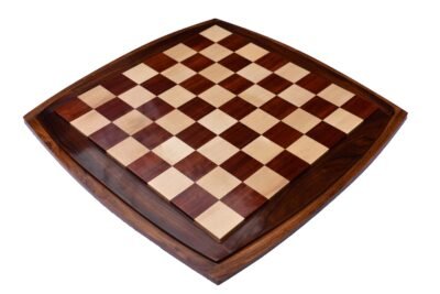 The Last Battle Series Chess Board Canadian Maple/African Padauk & Sheesham