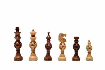 The Concentric Ball Series chess pieces