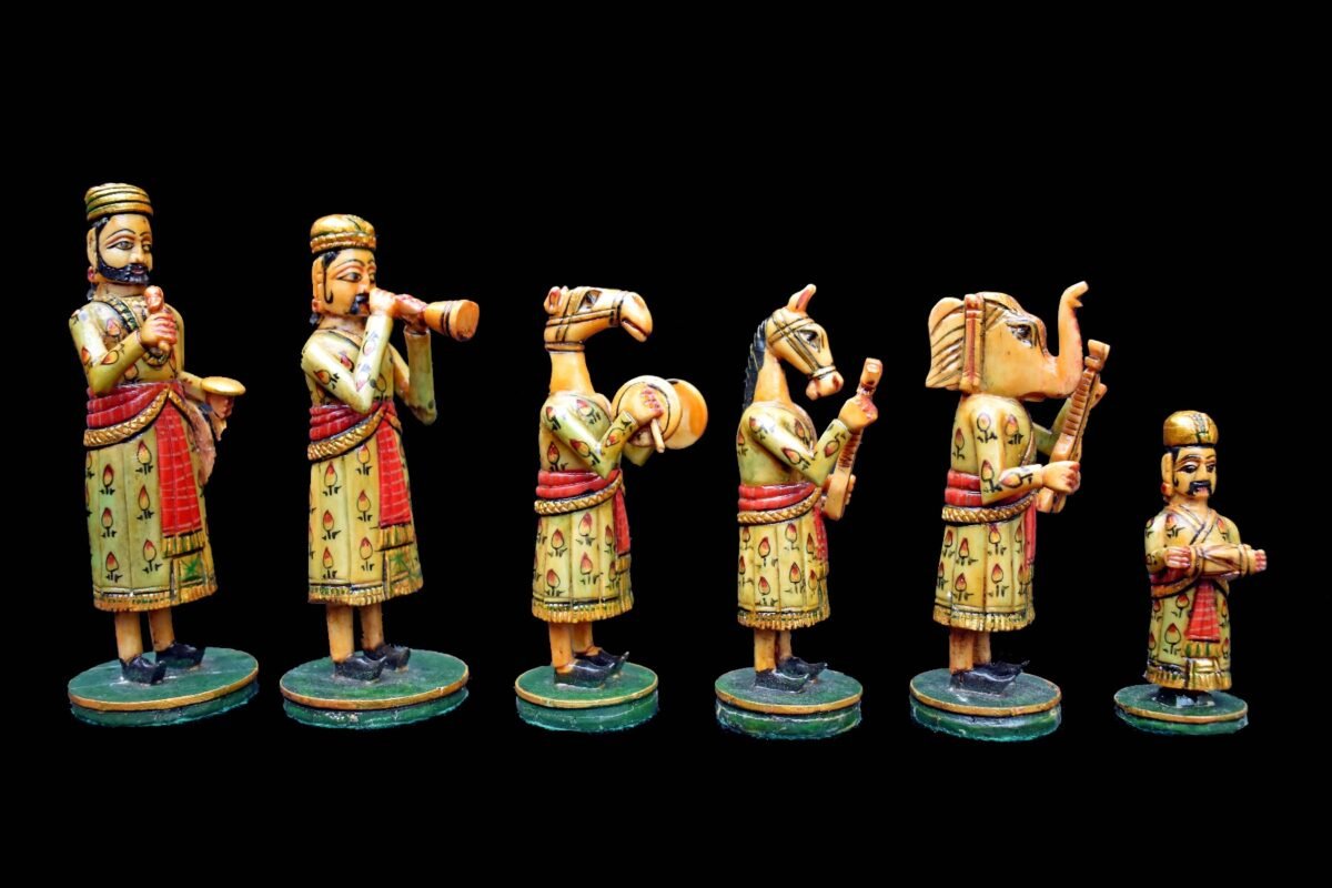Rajasthan Art Musician Series Chess pieces