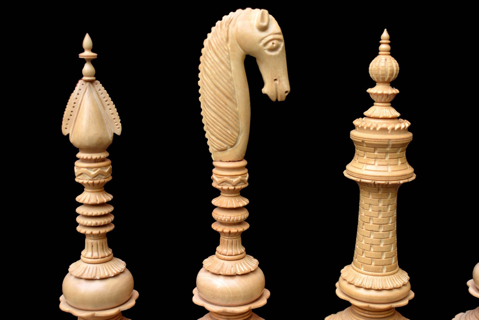 Circa 1820 The Pepys Series Chess Pieces