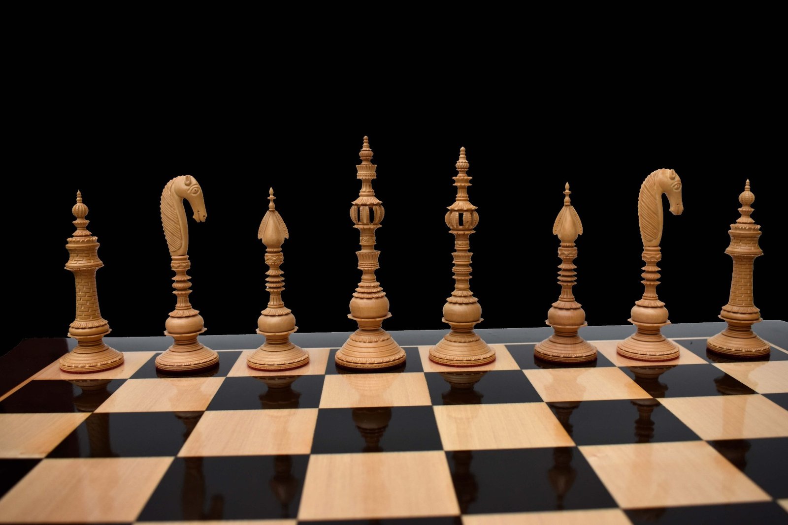 Circa 1820 The Pepys Series Chess Pieces