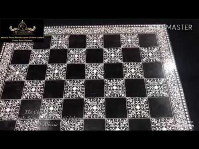 Kashmiri Art Royal Signature Series Chess Board