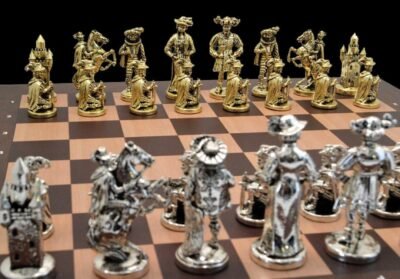 The Rococo Series Chess Pieces