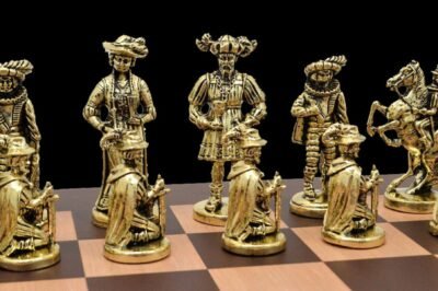 The Rococo Series Chess Pieces