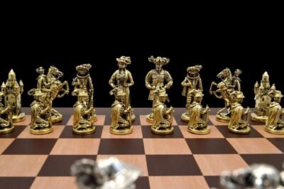 The Rococo Series Chess Pieces