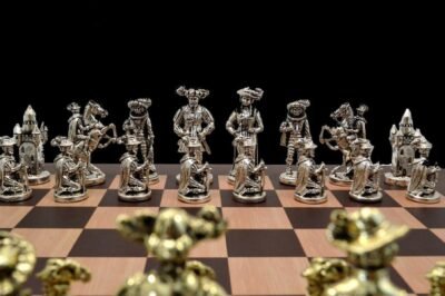 The Rococo Series Chess Pieces