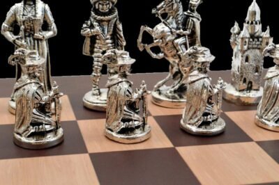 The Rococo Series Chess Pieces