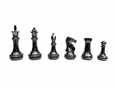 Exclusive Brass Staunton Chess Pieces